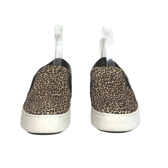 Michael Kors Women’s Trent Animal Print Calf Hair Slip-on Sneaker Size 7.5 - Picture 3 of 10
